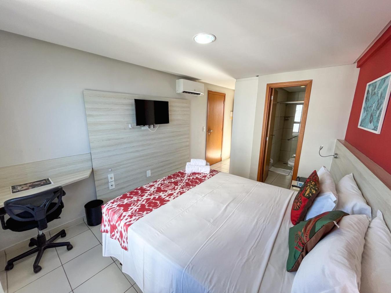 Ponta Negra Flats Confort Accommodations Vista Para O Mar นาตาล ภายนอก รูปภาพ
