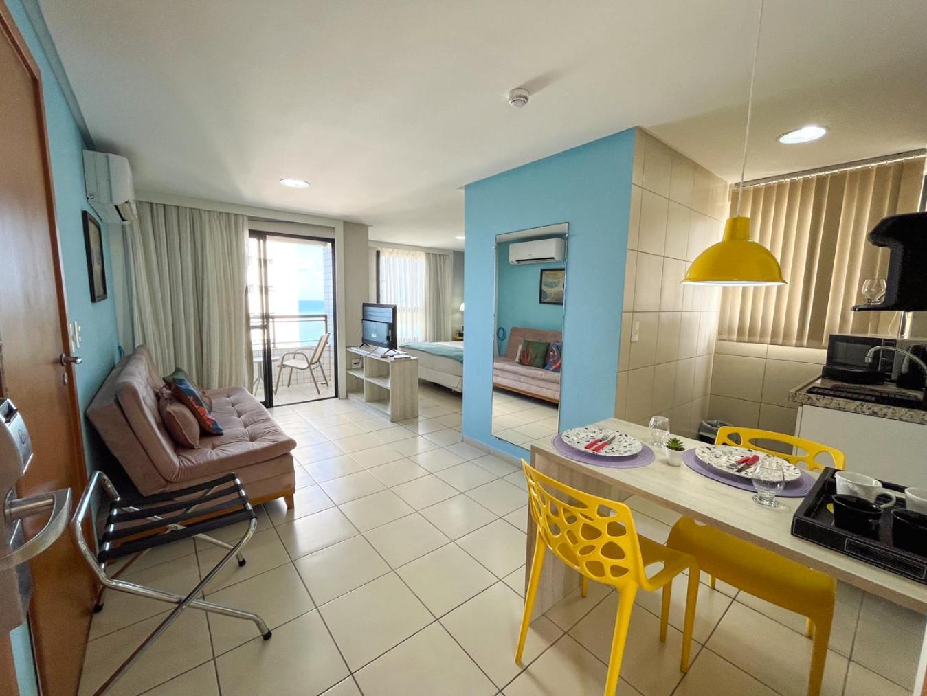 Ponta Negra Flats Confort Accommodations Vista Para O Mar นาตาล ภายนอก รูปภาพ